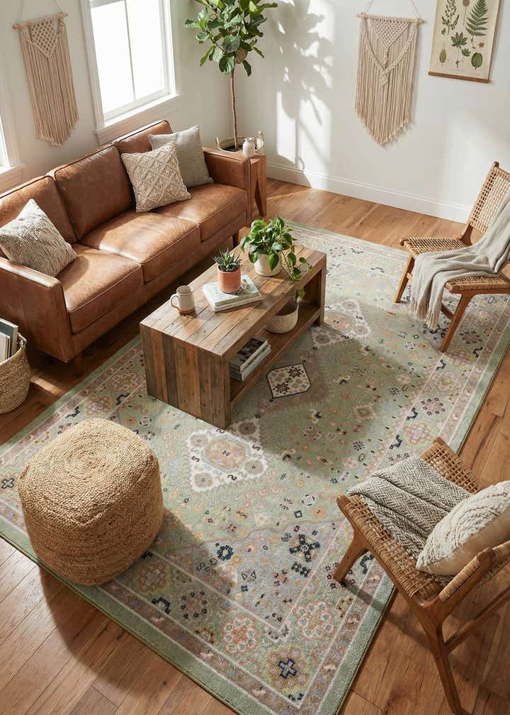 6' x 9' Kamala Washable Rug