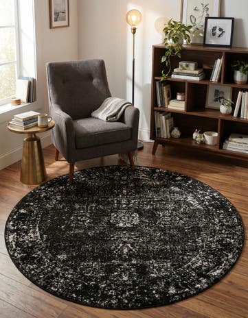 5' 3 x 5' 3 Monte Carlo Round Rug