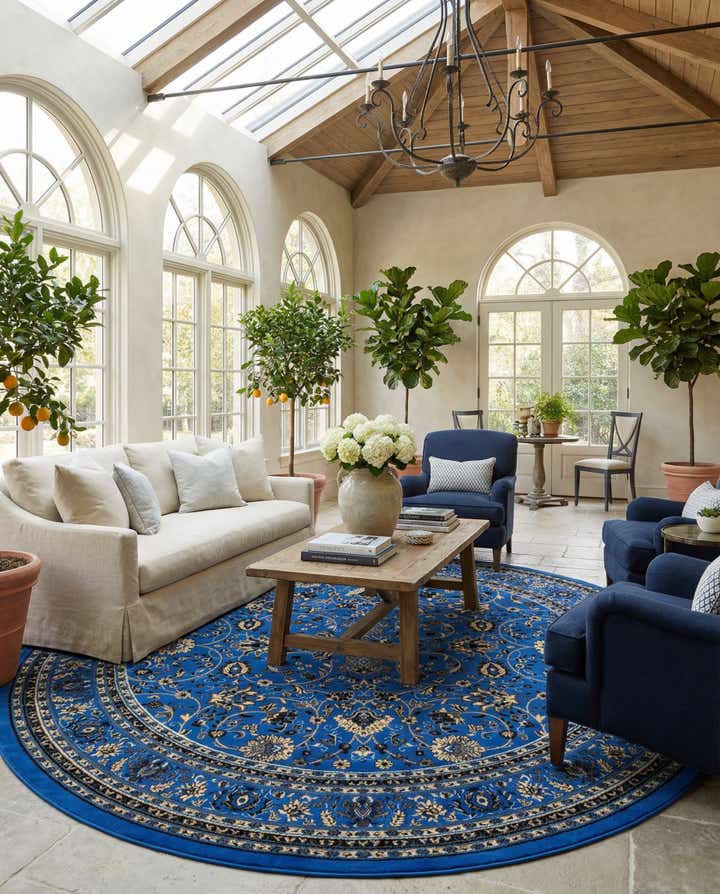 10' x 10' Yasmin Round Rug