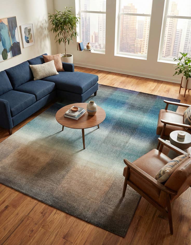 Detail image of 10' 6 x 16' 5  Washable Casablanca Rug