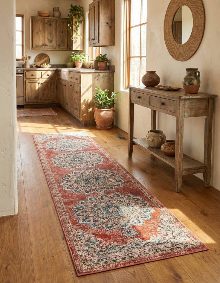 Detail image of 2' x 8' Isabella Runner Rug