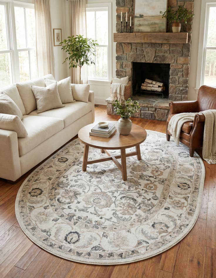 Detail image of  7' 10 x 10' Aurelia Oval Rug