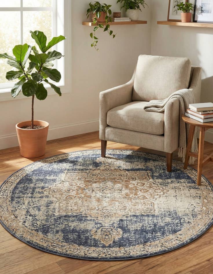 Detail image of  4' x 4' Eliza Round Rug