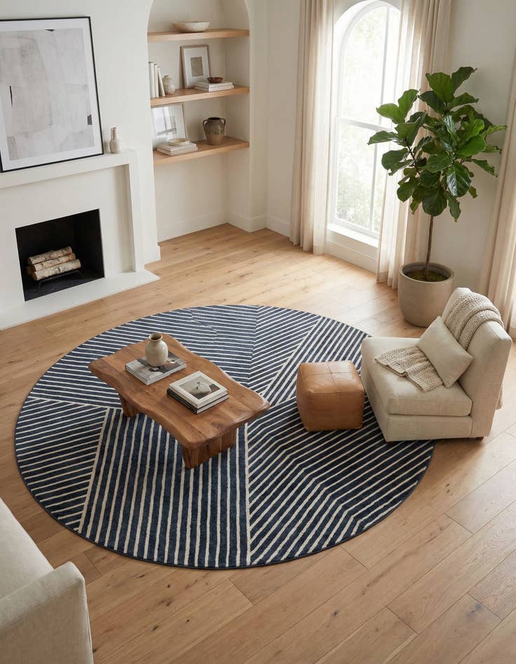 Detail image of 10' x 10' Oslo Round Rug