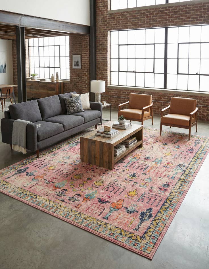 Detail image of 9' x 12' 2  Washable Alta Rug