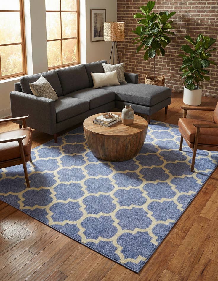 Detail image of 7' x 10' Lattice Rug