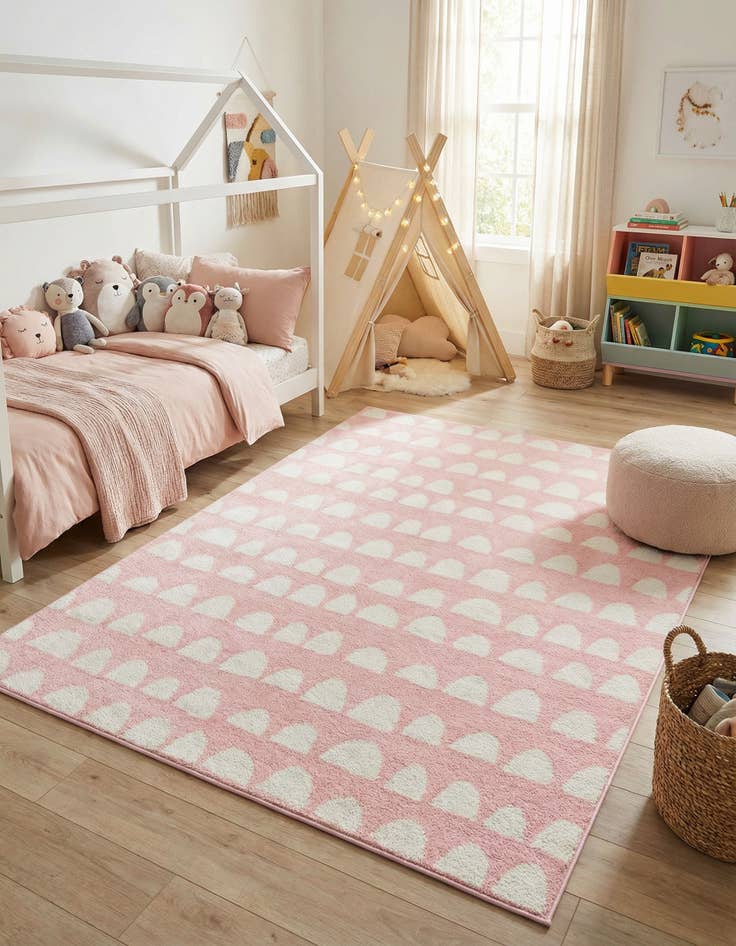 Detail image of 5' x 8' Whimsy Kids Rug