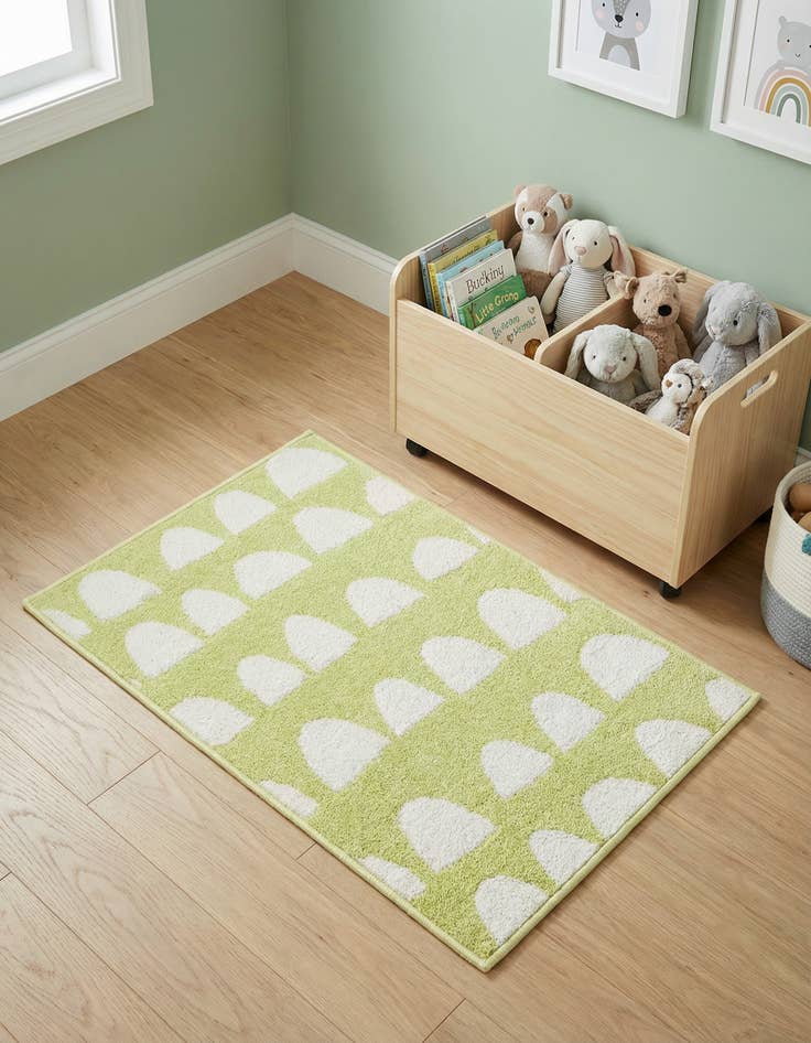 Detail image of 2' 2 x 3' Whimsy Kids Rug