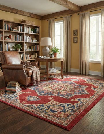 Burgundy Arcadia Rug