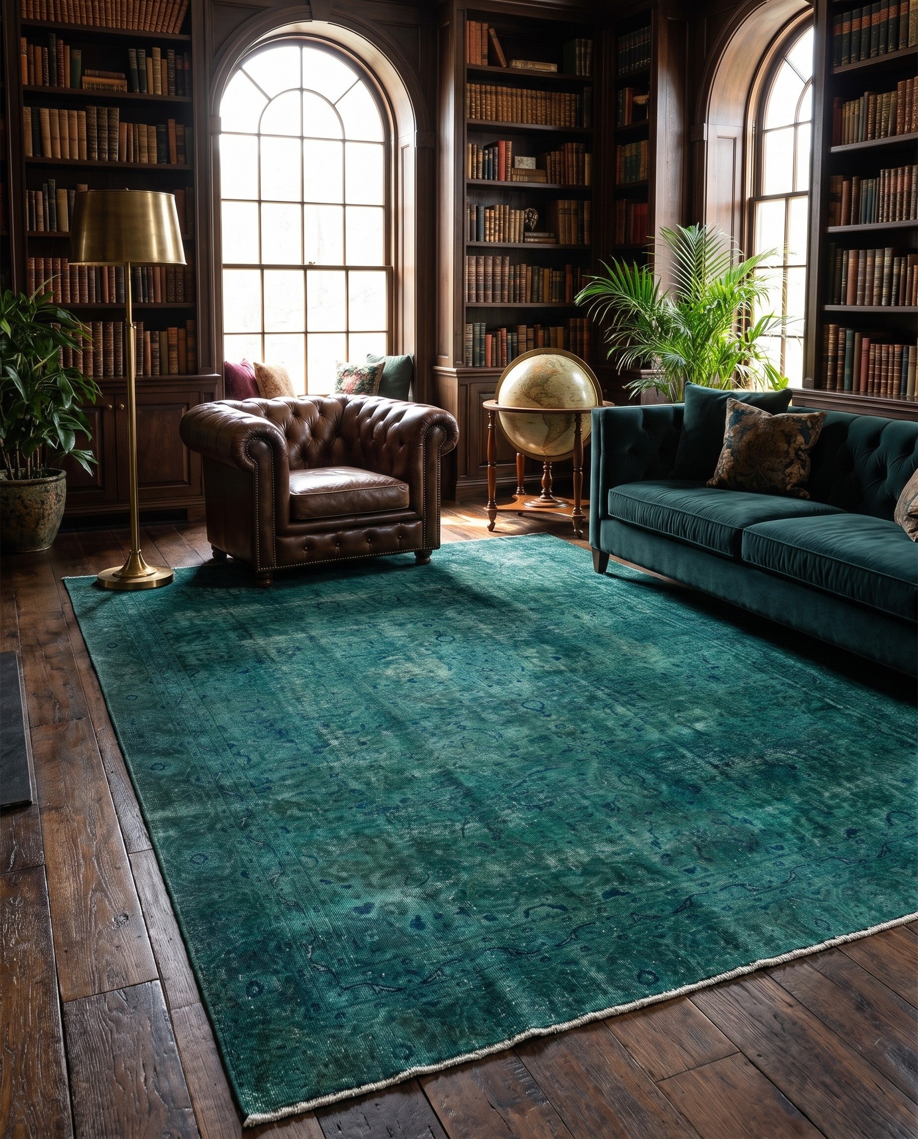 8' 6 x 12' 4 Hand Knotted Ultra Vintage Persian Wool Rug