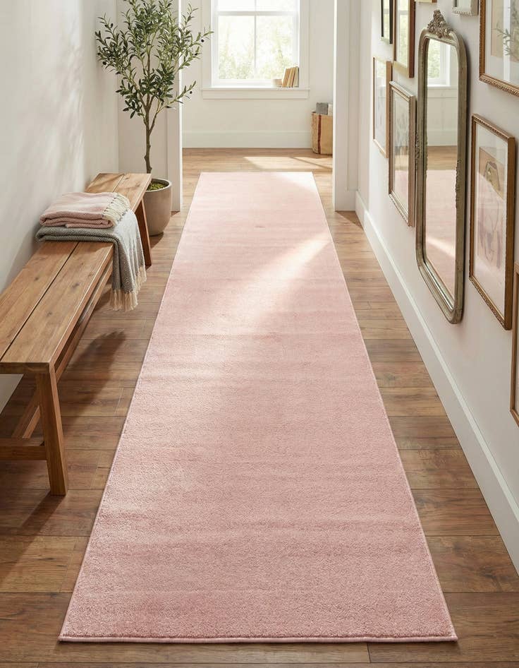 Detail image of 2' 6 x 16' 5 Everyday Solid Runner Rug