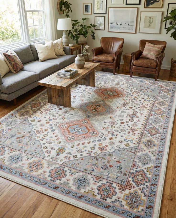 Detail image of 9' x 12' Kamala Washable Rug