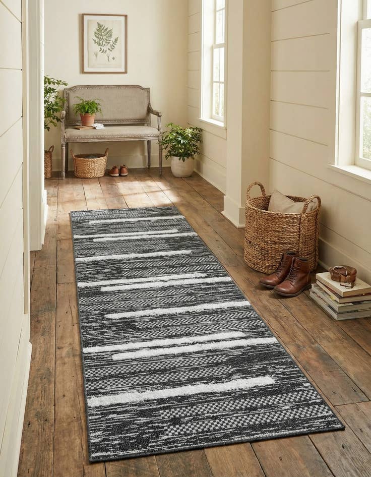 Detail image of 2' 7 x 8' Abbey Runner Rug