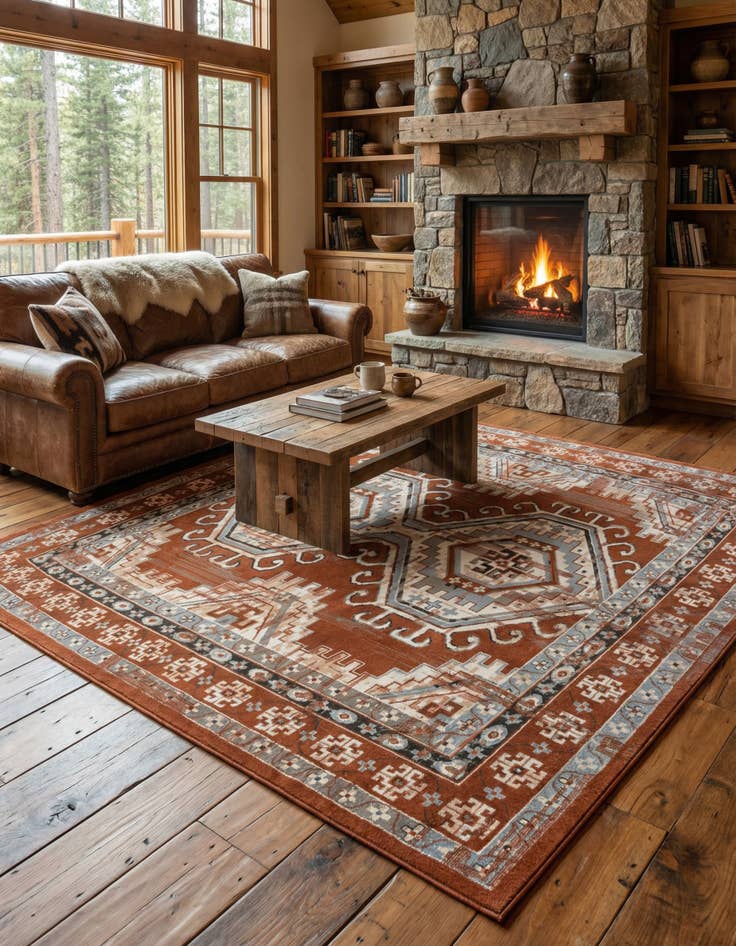 Detail image of 10' x 10' Charlotte Square Rug