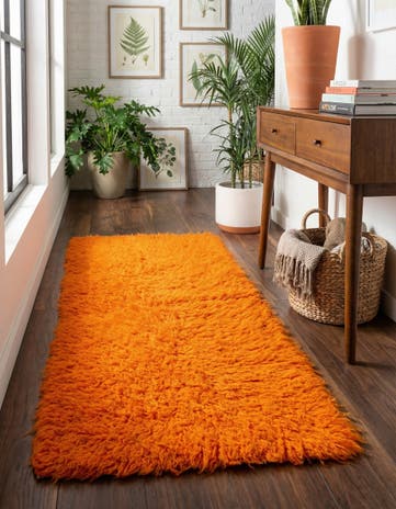 2' 2 x 4' 7 Hand Knotted Moroccan Wool Runner Rug