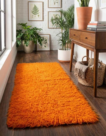 2' 2 x 4' 7 Hand Knotted Moroccan Wool Runner Rug