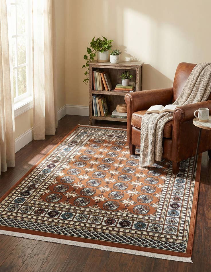 Detail image of 4' x 6' Nain Design Rug