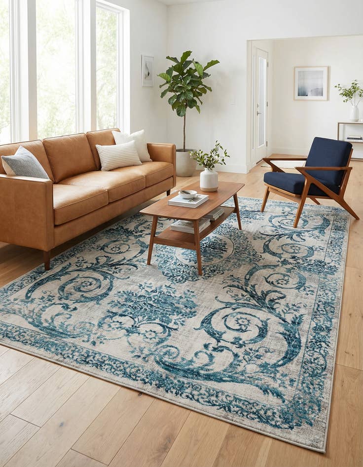 Detail image of 6' x 9' Finsbury Rug