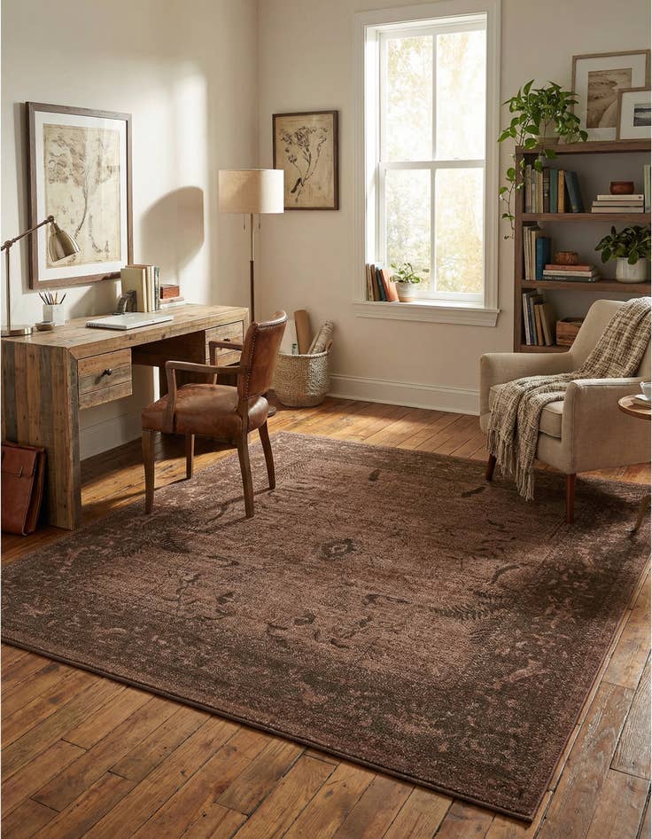 Detail image of 7' 10 x 7' 10 Miranda Square Rug