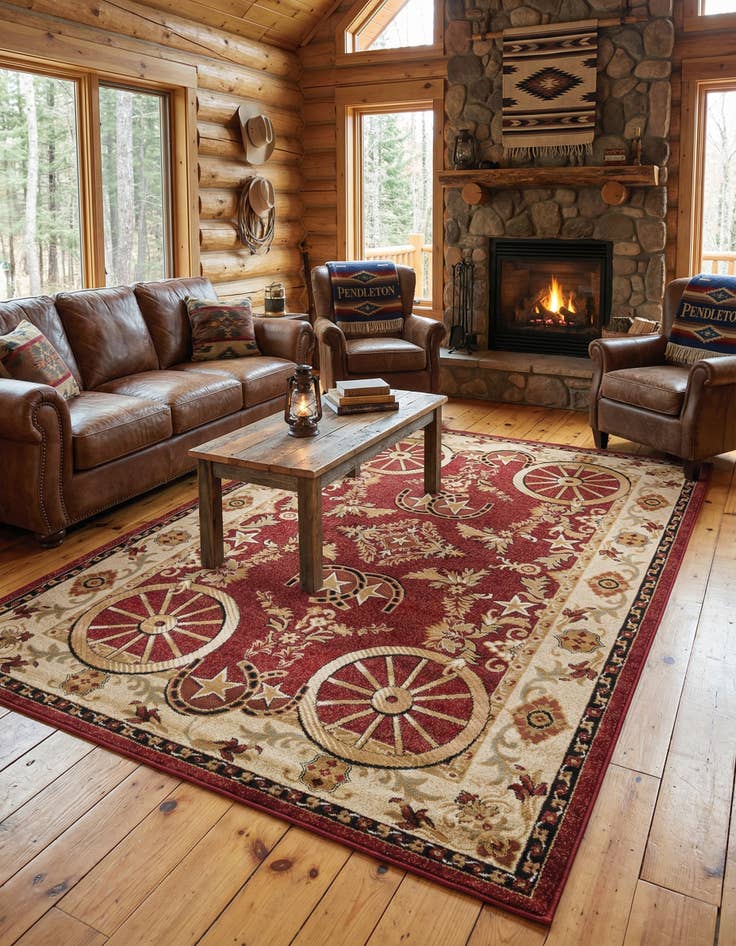 Detail image of 7' x 10' Pioneer Rug