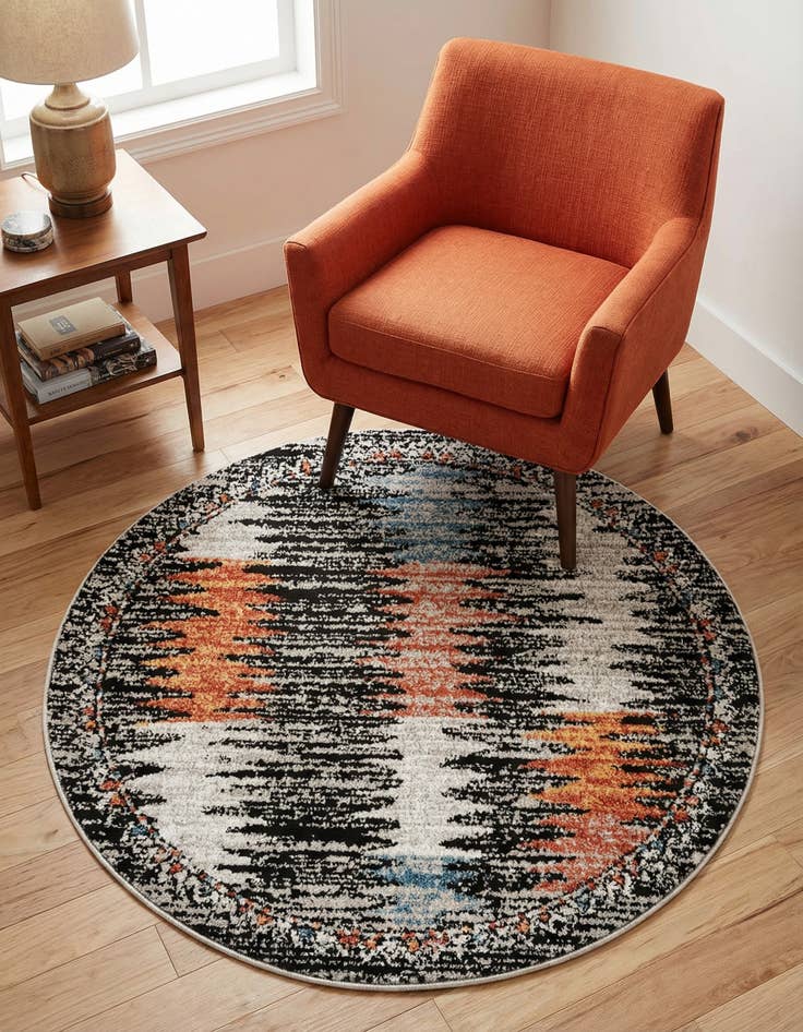 Detail image of 3' 3 x 3' 3 Aramis Round Rug