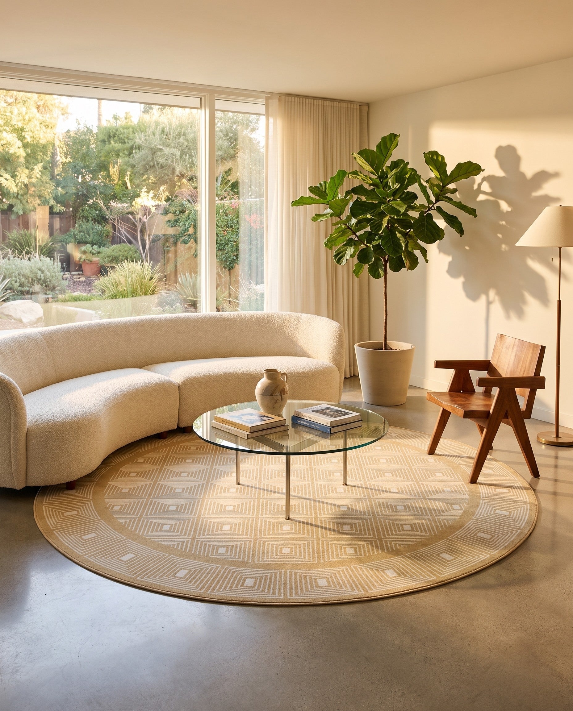 8' x 8' Aakaar Round Rug
