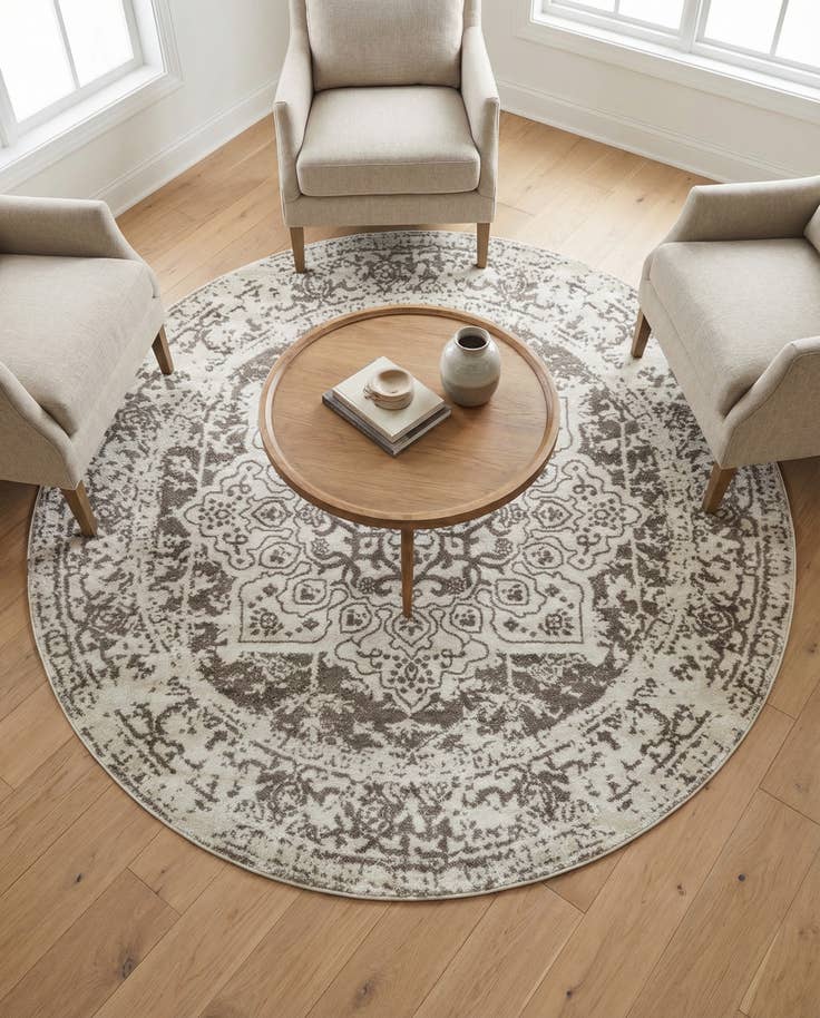Detail image of 7' 10 x 7' 10 Arlington Round Rug