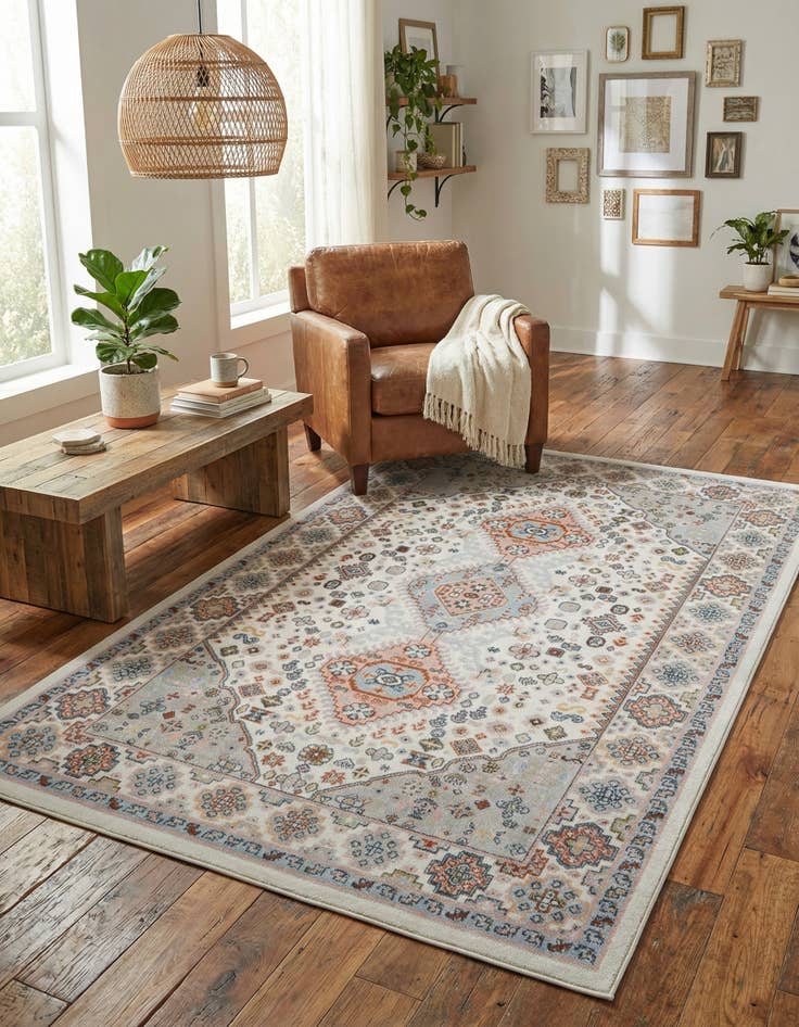 Detail image of 6' x 9' Kamala Washable Rug