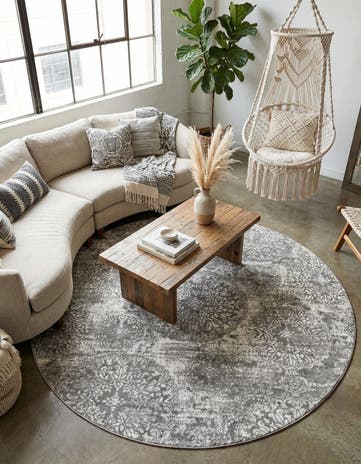 7' 10 x 7' 10 Monte Carlo Round Rug
