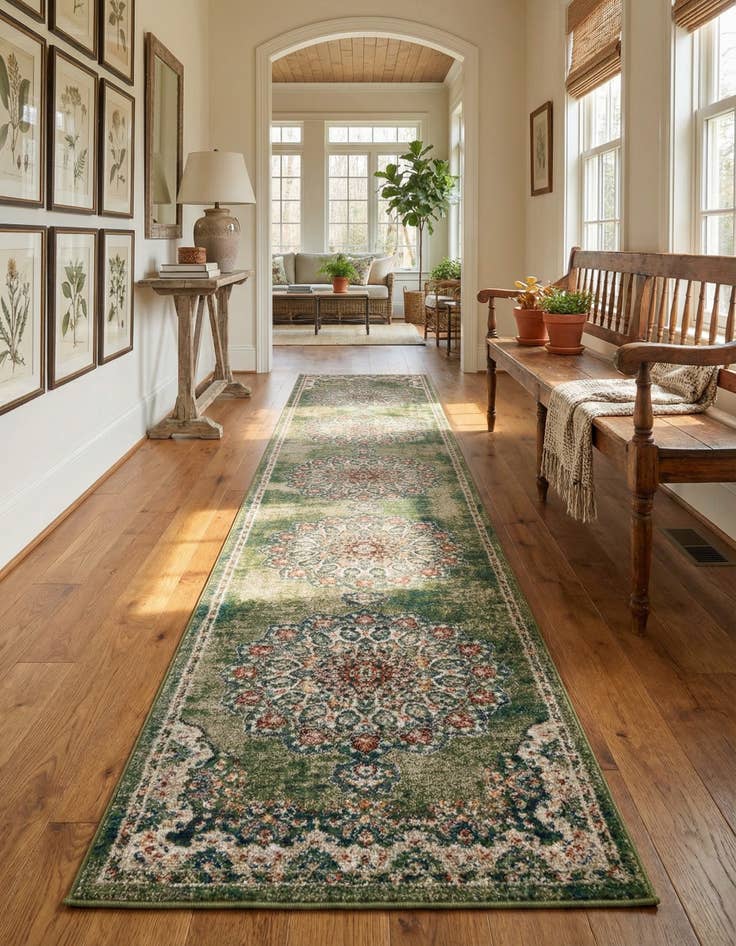 Detail image of 2' 7 x 13' Isabella Runner Rug