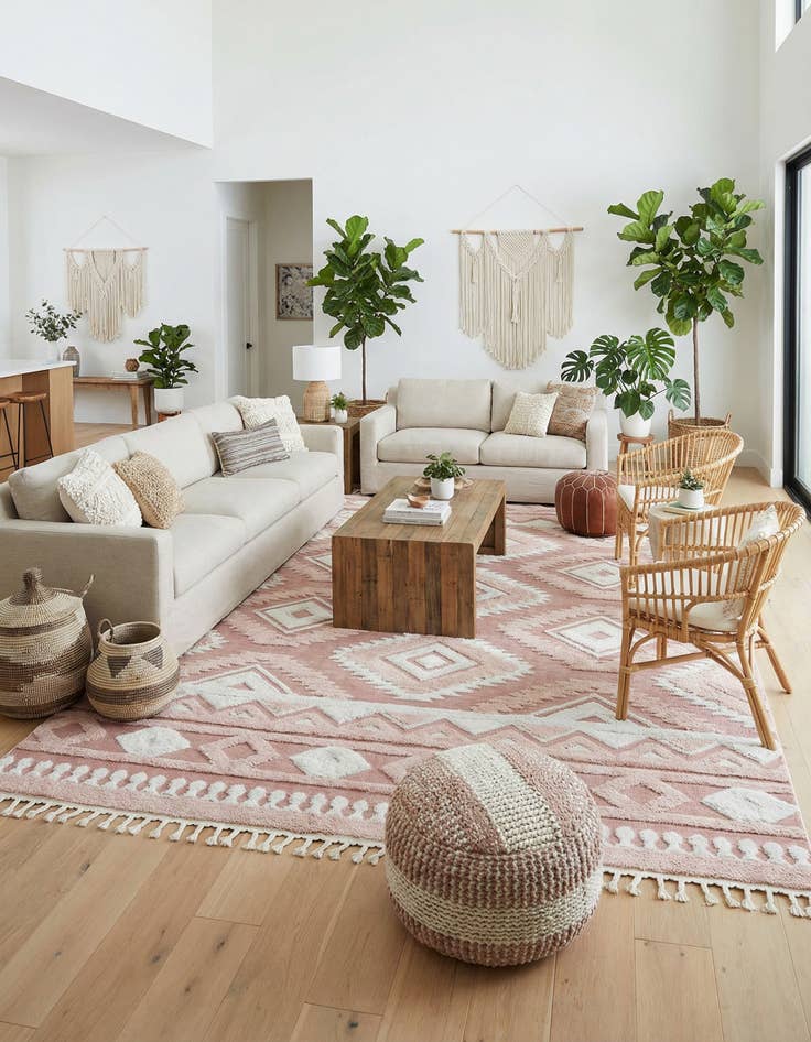 Detail image of 9' 6 x 14' 3 Boho Rug