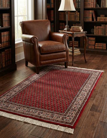 3' 2 x 5' Hand Knotted Mir Wool Rug