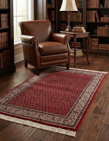 3' 2 x 5' Hand Knotted Mir Wool Rug