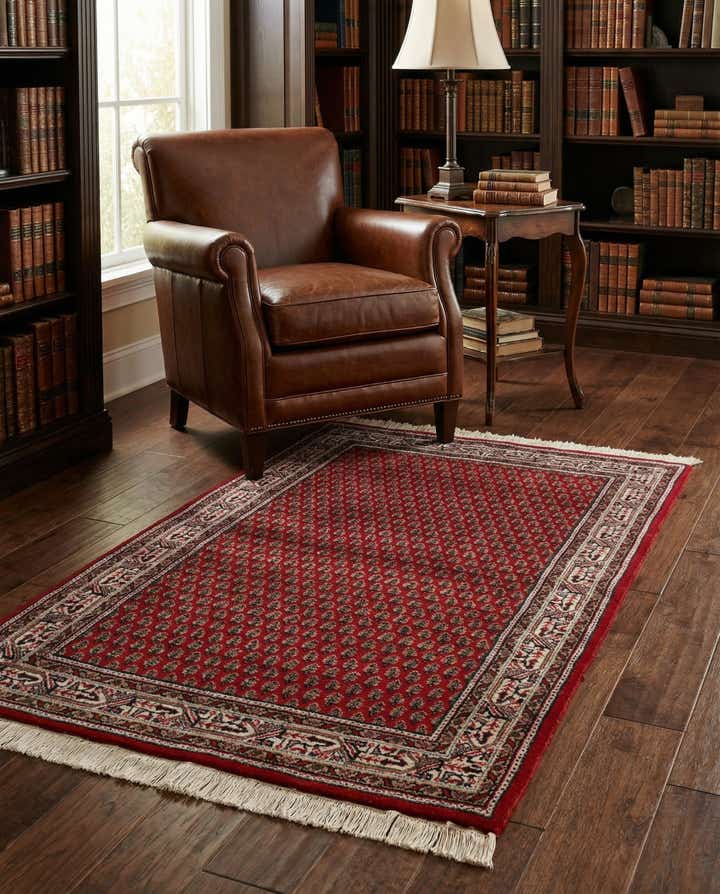 3' 2 x 5' Hand Knotted Mir Wool Rug