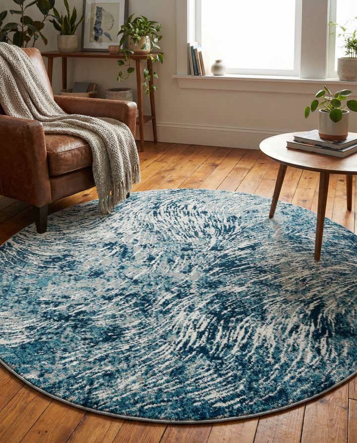 7' x 7' Oasis Round Rug