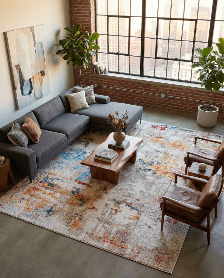 Detail image of 9' x 12' Prism Rug