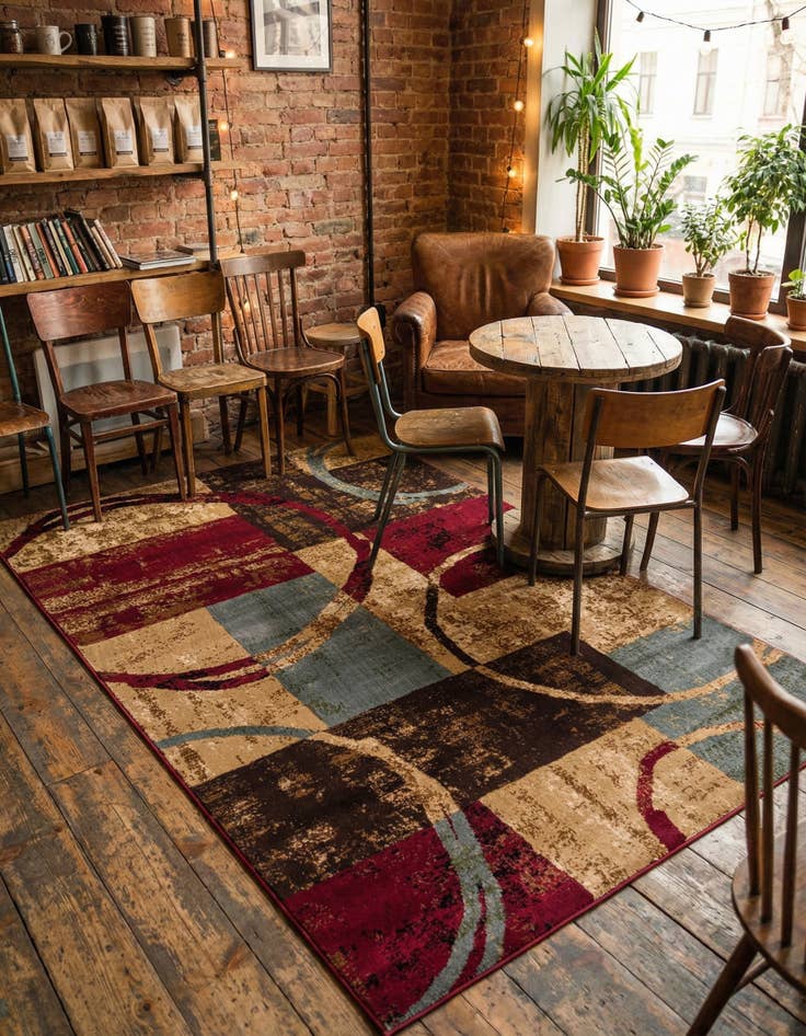 Detail image of 6' x 9' Cafe Rug