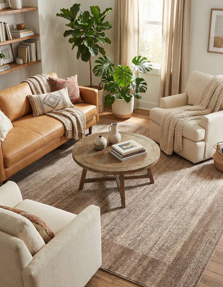 Detail image of 7' 10 x 7' 10 Loft Square Rug