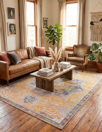 7' 10 x 10' Washable Renaissance Rug