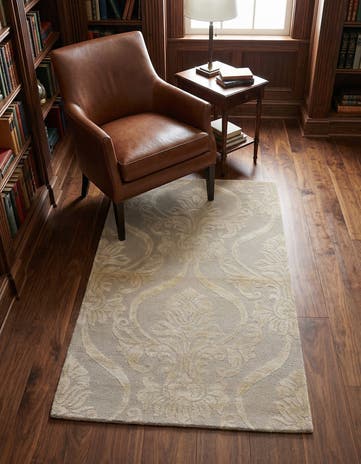 2' 11 x 5' Hand Knotted Darya Wool Rug