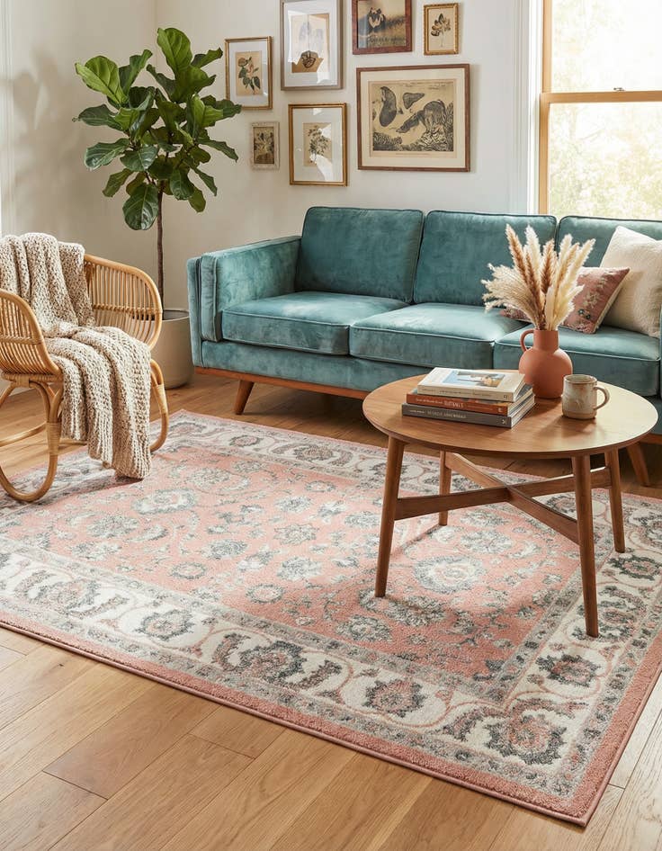 Detail image of 5' x 8' Aurelia Rug