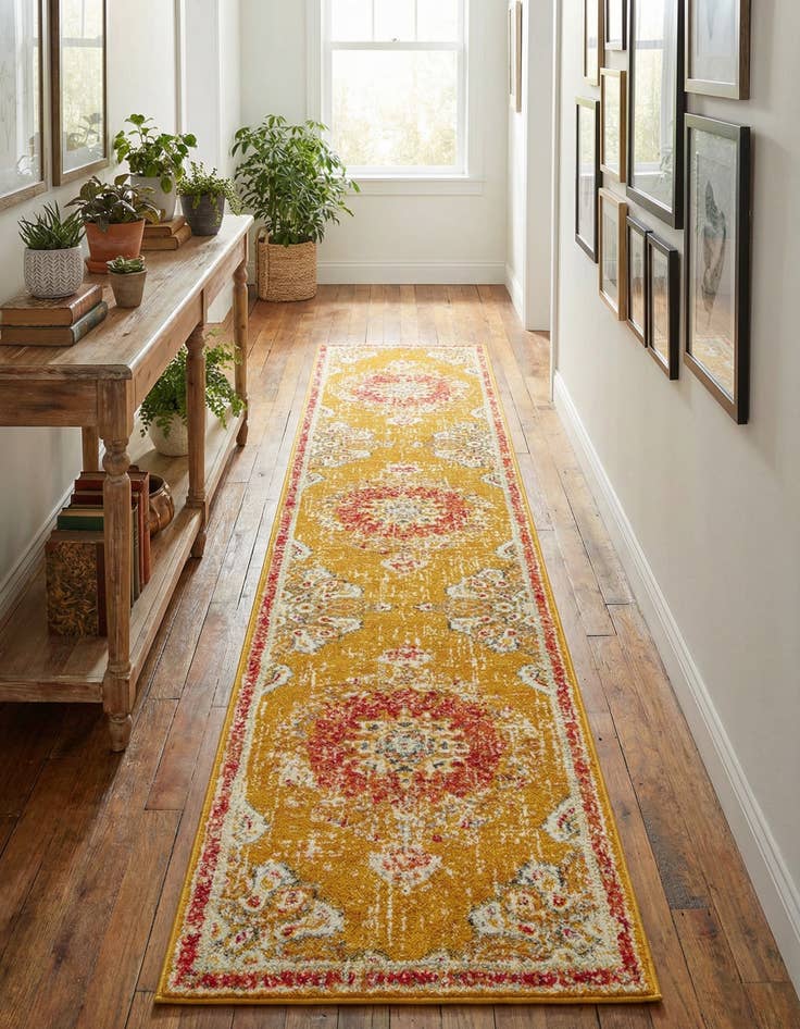 Detail image of 2' 7 x 12' Madeline Runner Rug