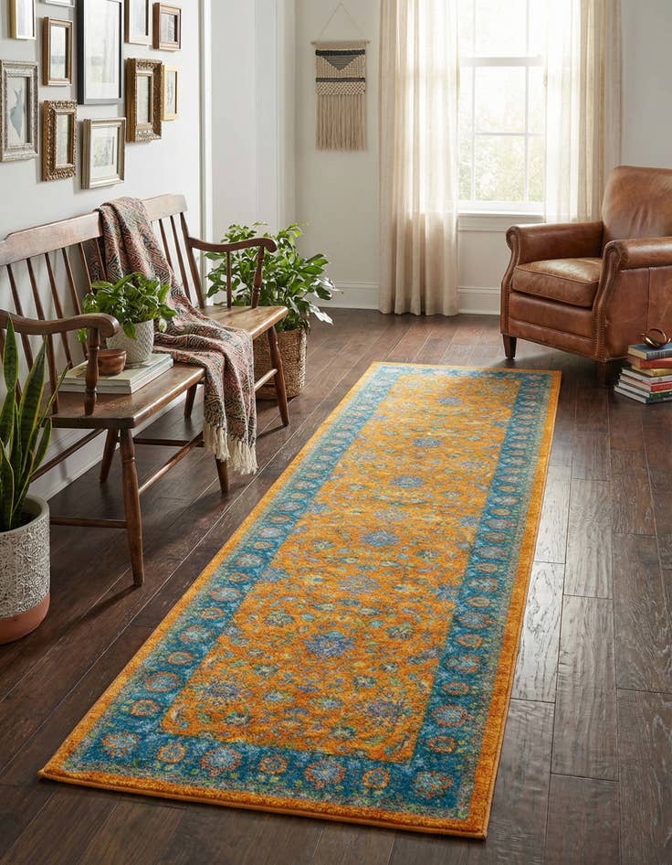 Detail image of 2' 2 x 10' Medina Runner Rug