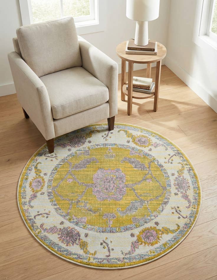 Detail image of 3' 3 x 3' 3 Paragon Round Rug