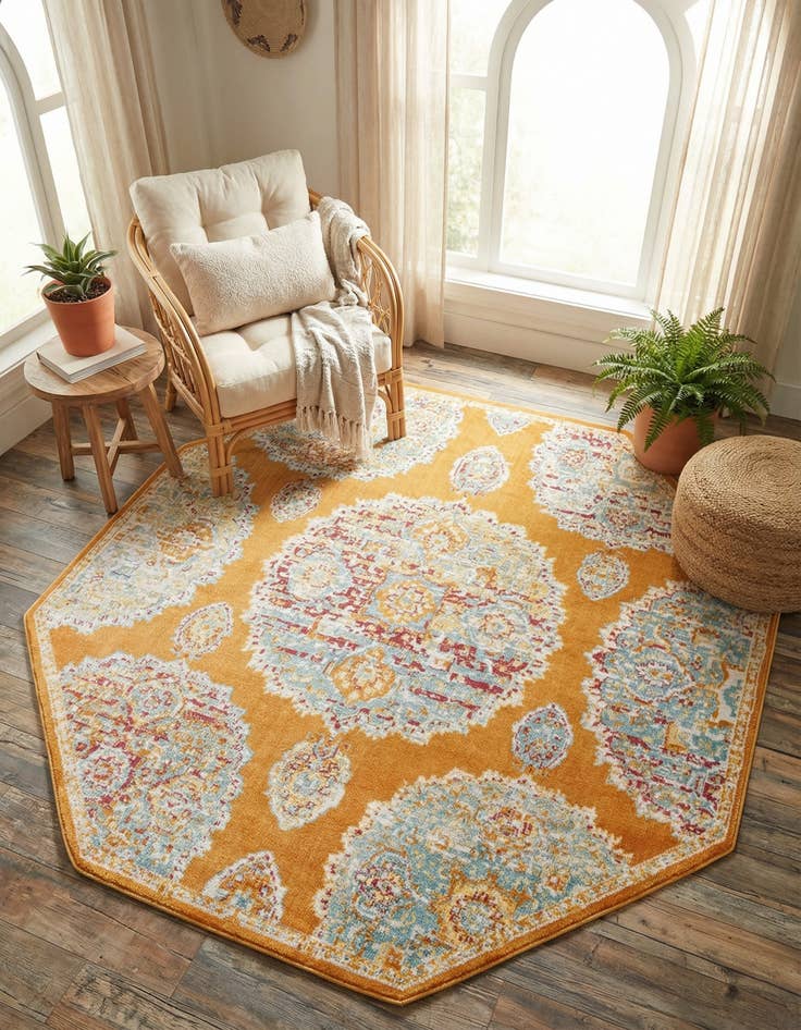 Detail image of 6' x 6' Paragon Octagon Rug