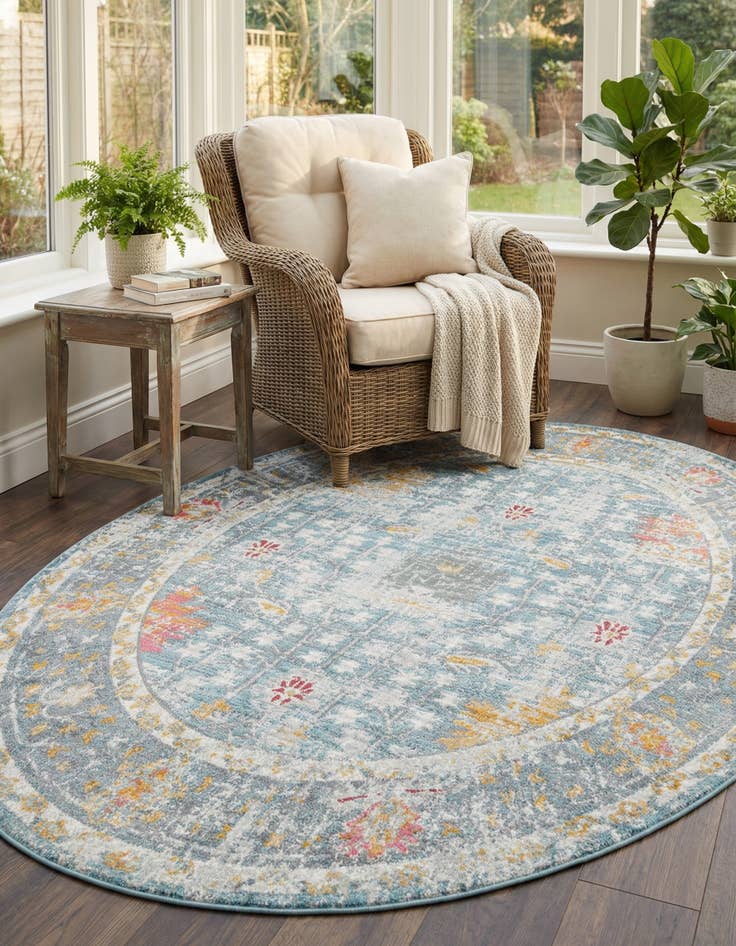 Detail image of 5' 5 x 8' Paragon Oval Rug