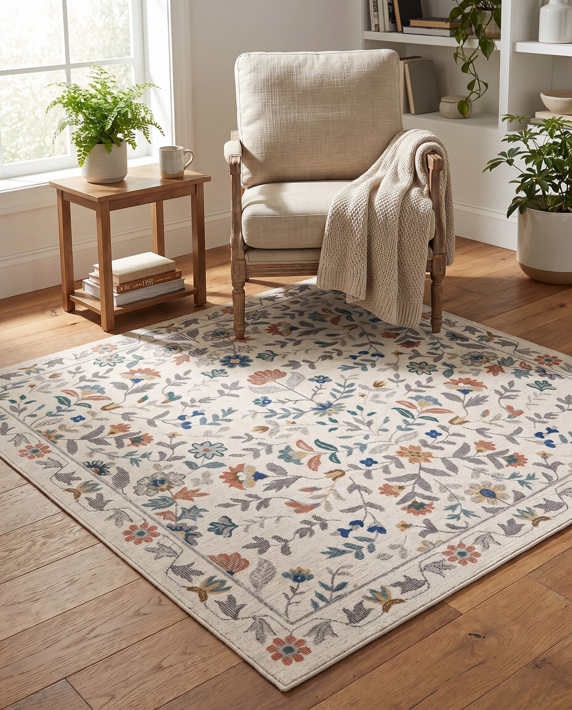 155cm x 155cm Blossom Square Rug