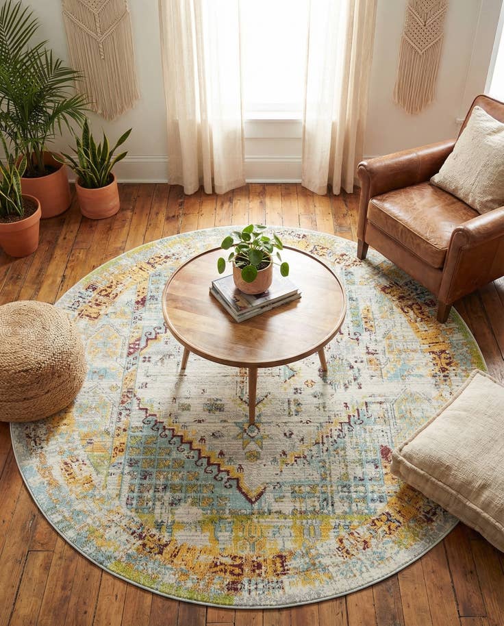 Detail image of 5' 5 x 5' 5 Havana Round Rug
