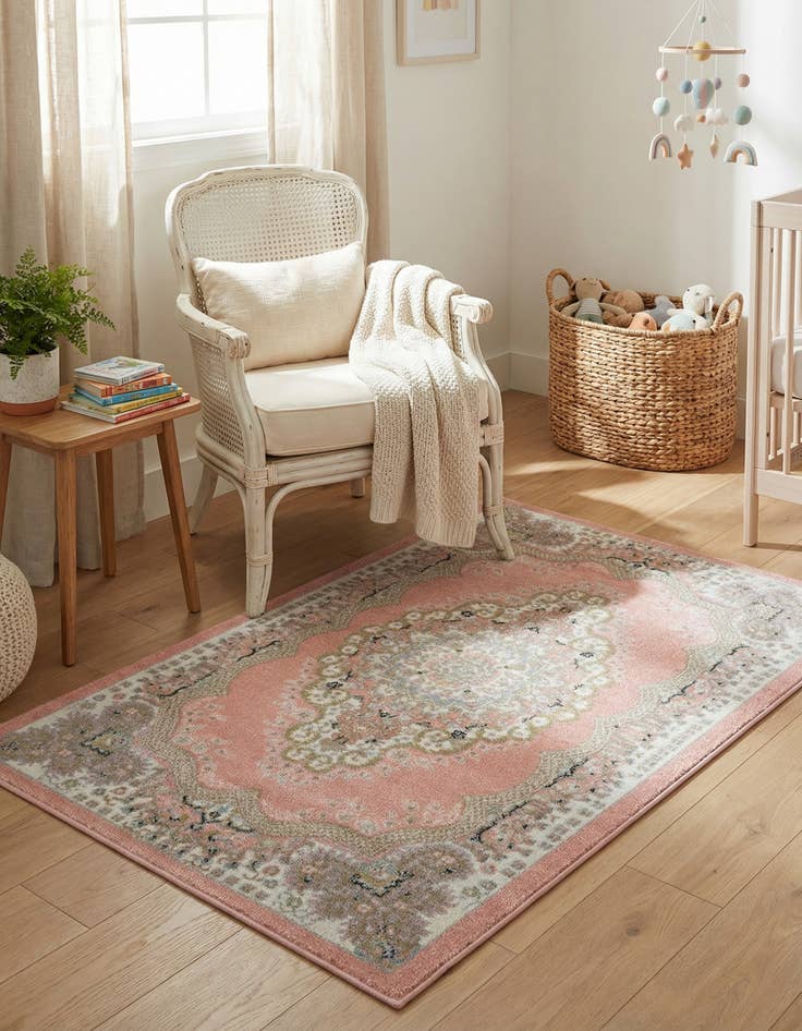 Detail image of 3' 3 x 5' 3 Kamala Washable Rug