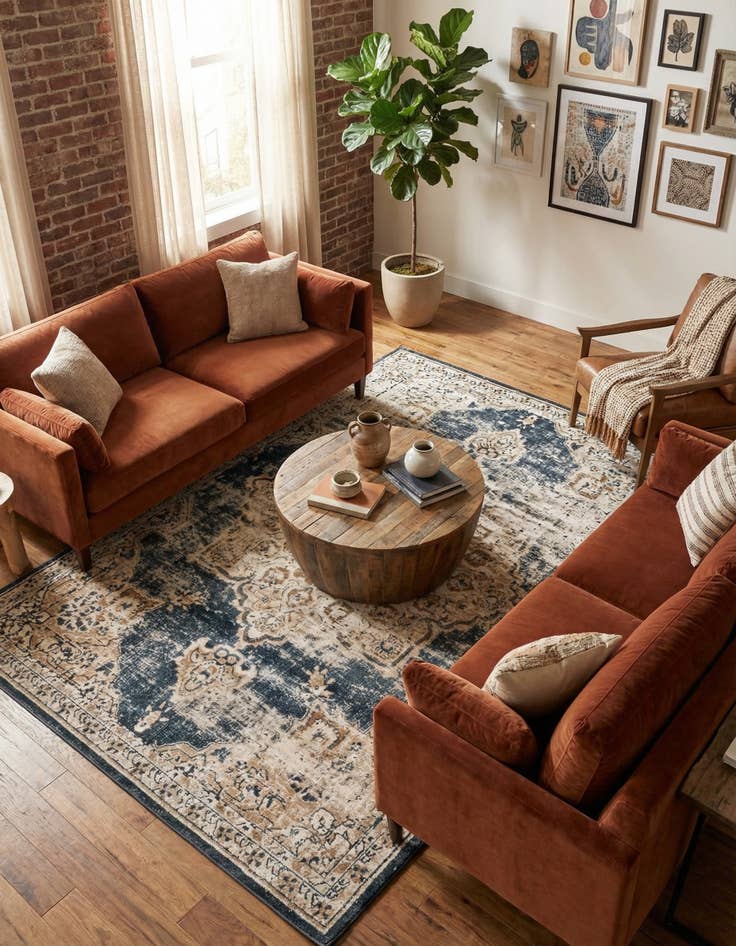 Detail image of 7' x 10' Villa Rug